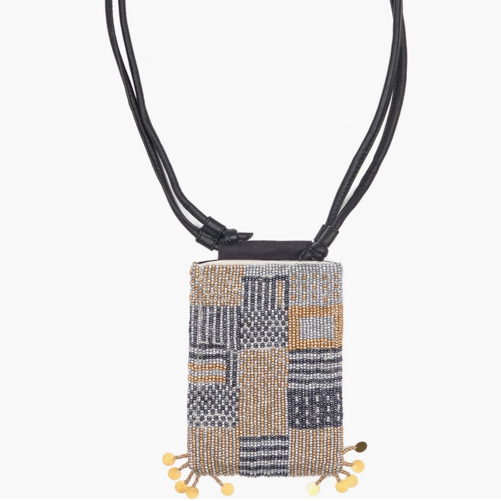 Free People beaded bag